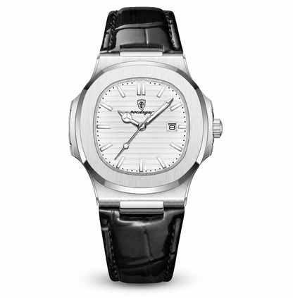 POEDAGAR Square Luxury Watch