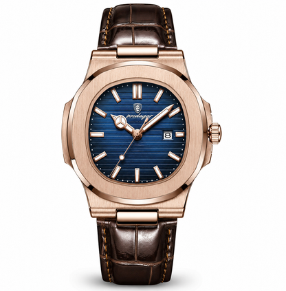 POEDAGAR Square Luxury Watch