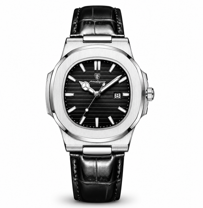 POEDAGAR Square Luxury Watch