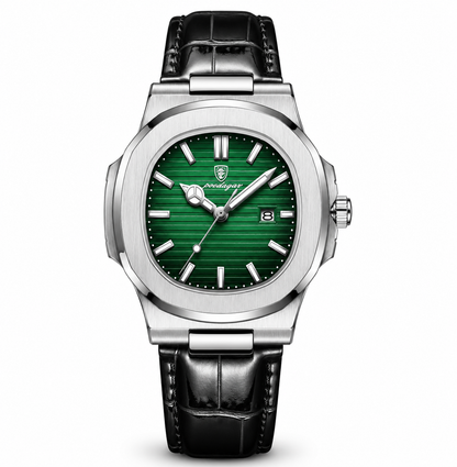 POEDAGAR Square Luxury Watch