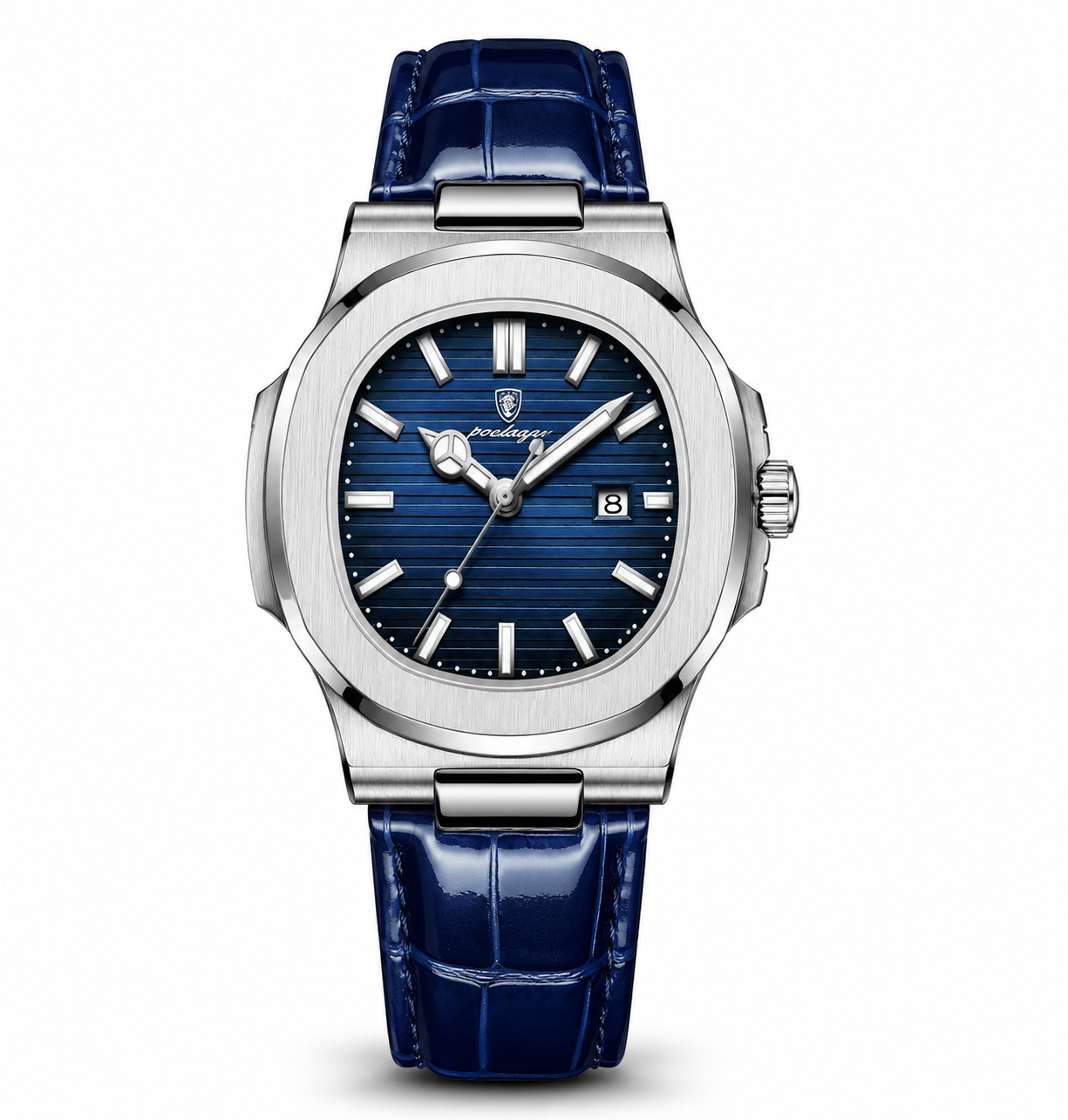 POEDAGAR Square Luxury Watch