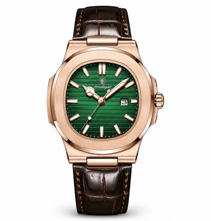 POEDAGAR Square Luxury Watch