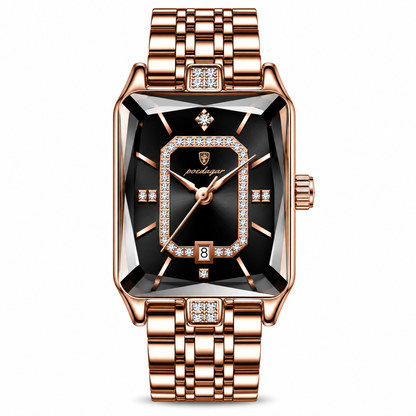 POEDAGAR Luxury Woman Watch Steel Quartz