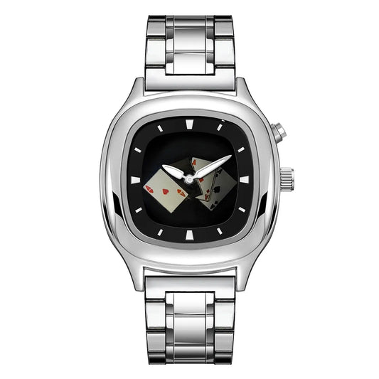 Y2K Custom ClockFace Quartz Watch Men