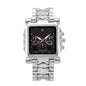 Y2K Retro Square Quartz Watch Calendar Stainless Men