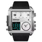 Mark Fairwhale Retro Square Men's Electronic Digital Clock