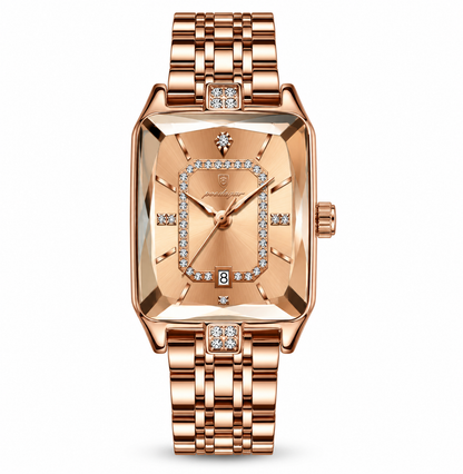 POEDAGAR Luxury Woman Watch Steel Quartz