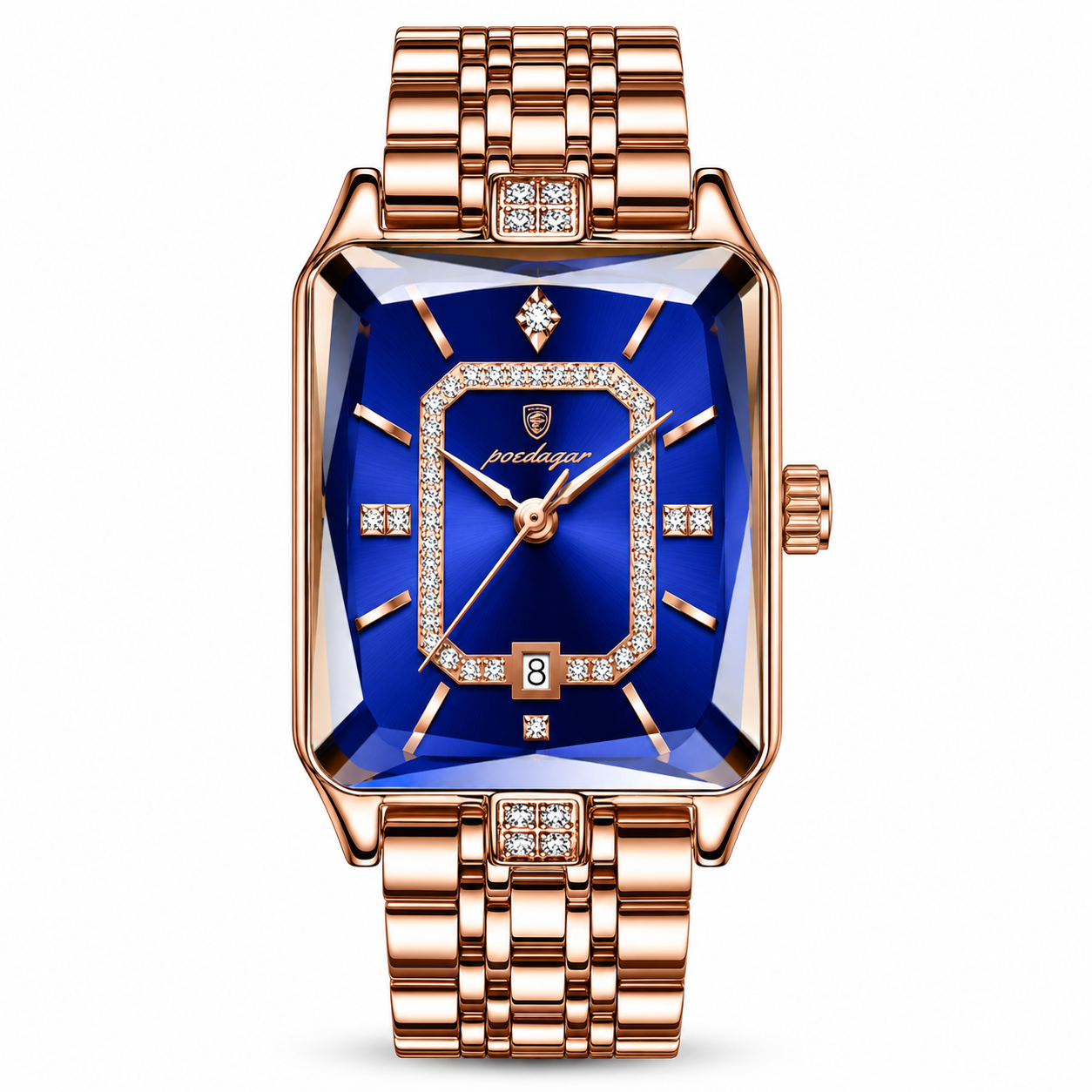 POEDAGAR Luxury Woman Watch Steel Quartz